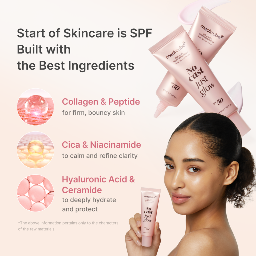 No Cast Just Glow Collagen Sunscreen X1
