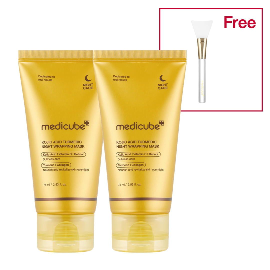 Kojic Acid Turmeric Overnight Wrapping Mask X2